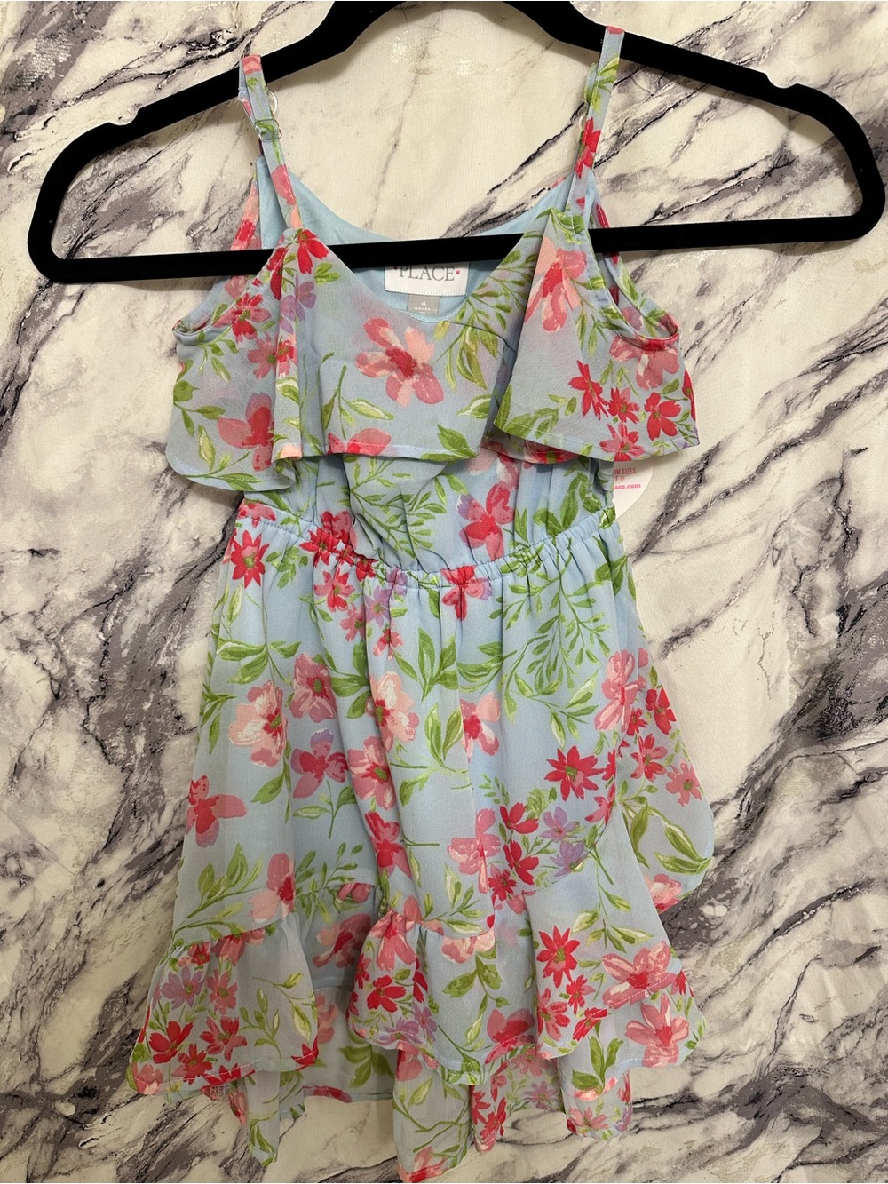 The Children's Place Floral Ruffle Sundress